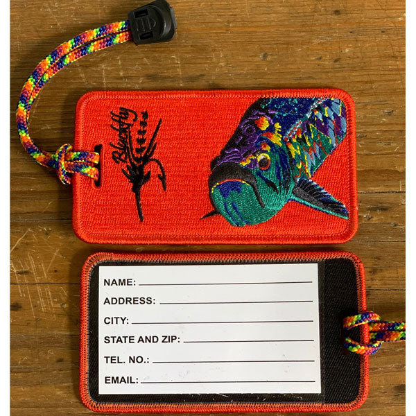 Blackfly Luggage Tag - Tarpon Bright