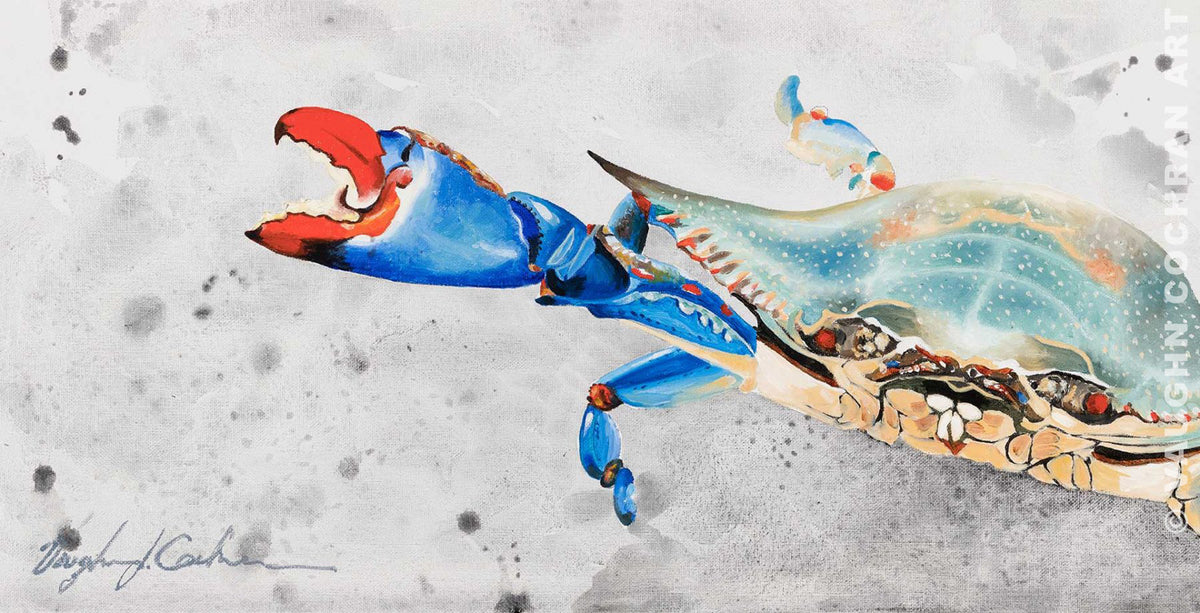 Blue Crab Ltd Edition Giclee on Paper
