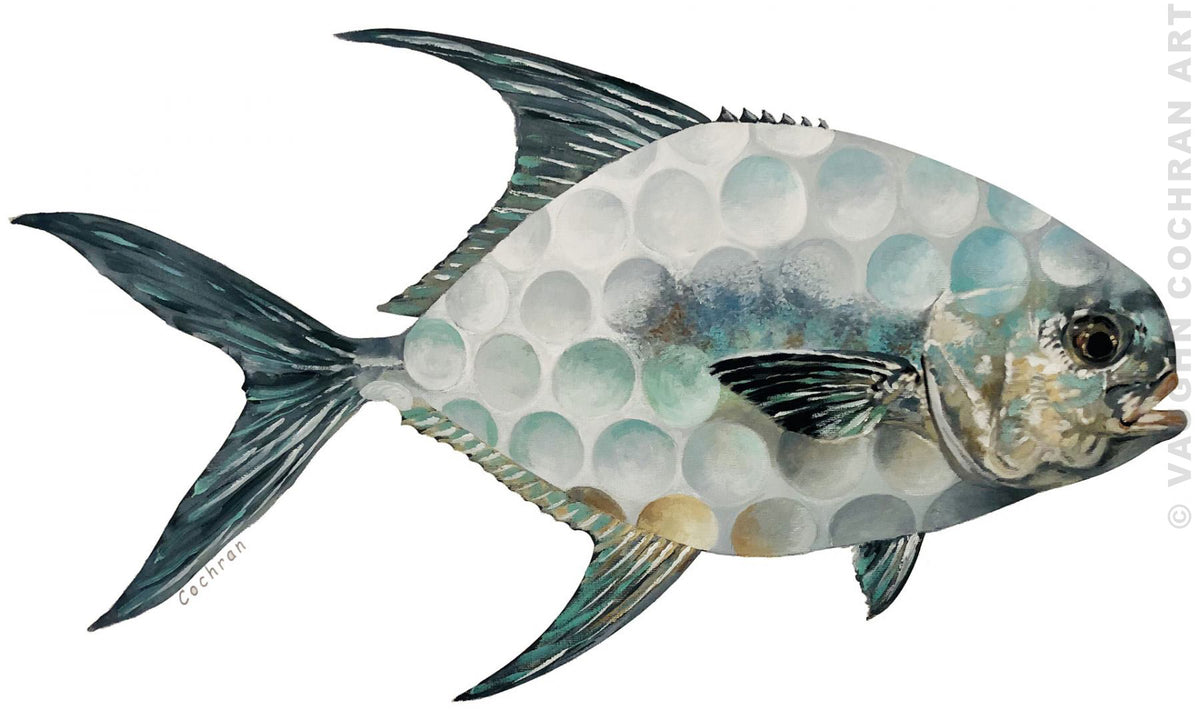 Golf Ball Permit Ltd Edition Giclee on Paper