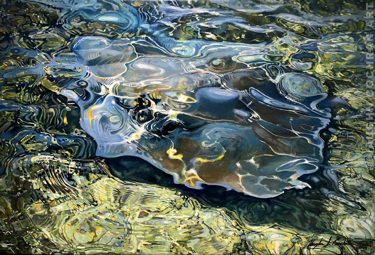 Mona Lisa Stingray Ltd Edition Giclee on Paper