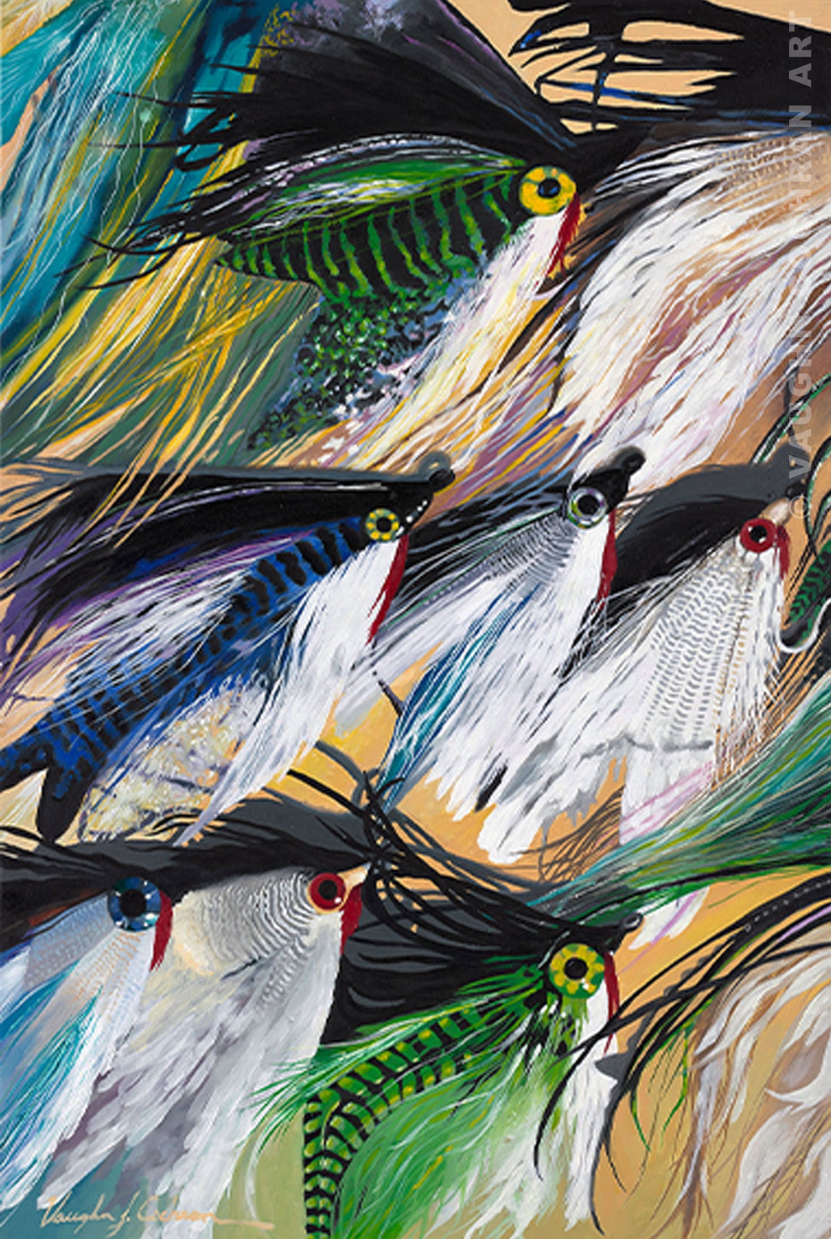 Baitfish Boys Ltd Edition Giclee on Paper