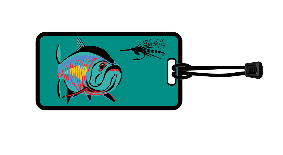 Blackfly Luggage Tag - Tarpon Bright II