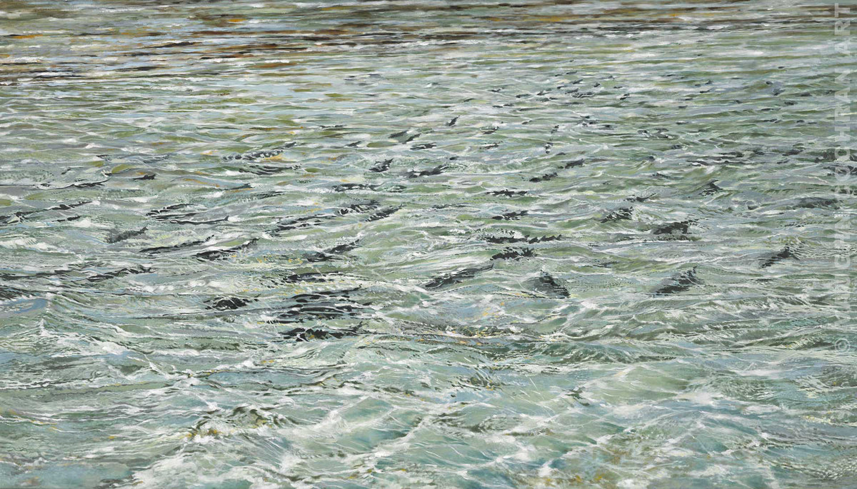 Bonefish 11 O'Clock Ltd Edition Giclee on Canvas