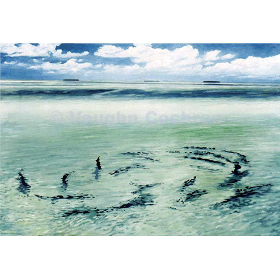 Tarpon Daisy Chain Ltd Edition Print on Paper