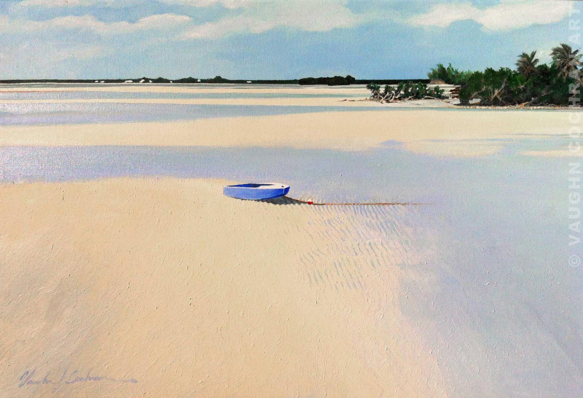 Cherokee Sound <br /><span style='color:#f00;font-weight:bold;'>Original SOLD <br />Prints on canvas or paper available</span>