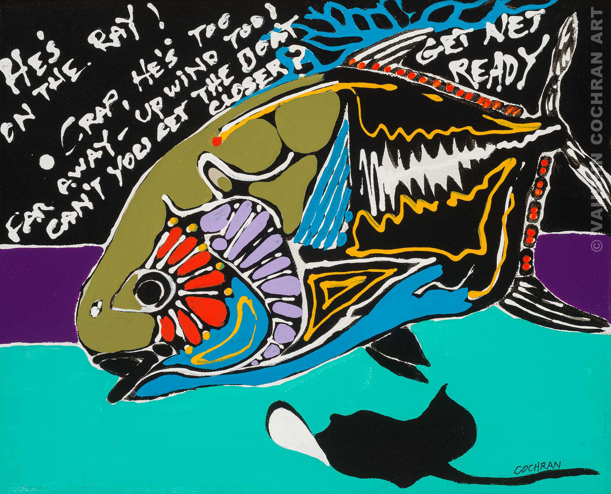 Conversations from the Boat Ltd Edition Giclee on Paper