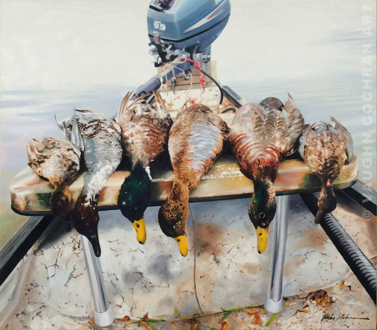 Duck Boat Ltd Edition Giclee on Paper