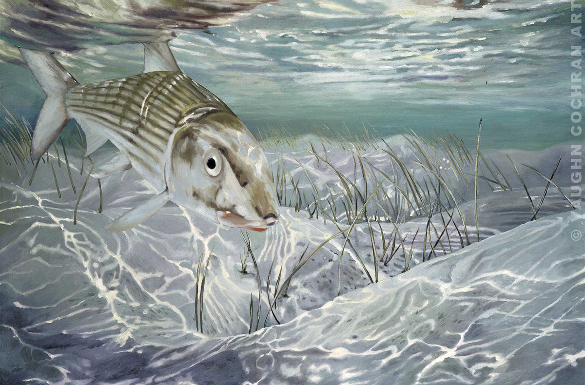 Lean Green <br /><span style='color:#f00;font-weight:bold;'>Original SOLD <br />Prints on canvas or paper available</span>