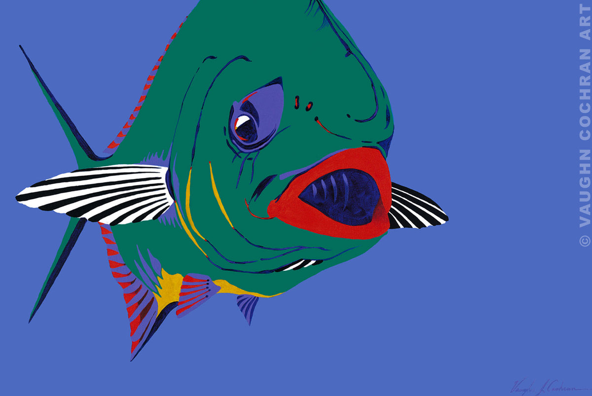 Permit Bright <br /><span style='color:#f00;font-weight:bold;'>Original SOLD <br />Prints on canvas or paper available</span>