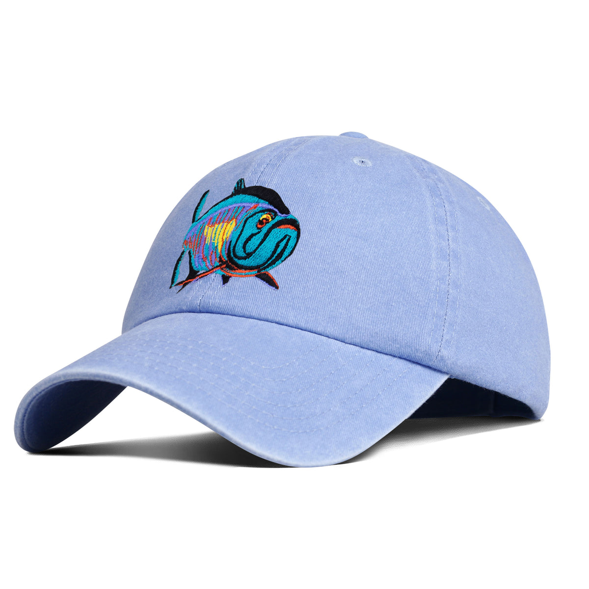 Tarpon BrightII Embroidered Hat Periwinkle