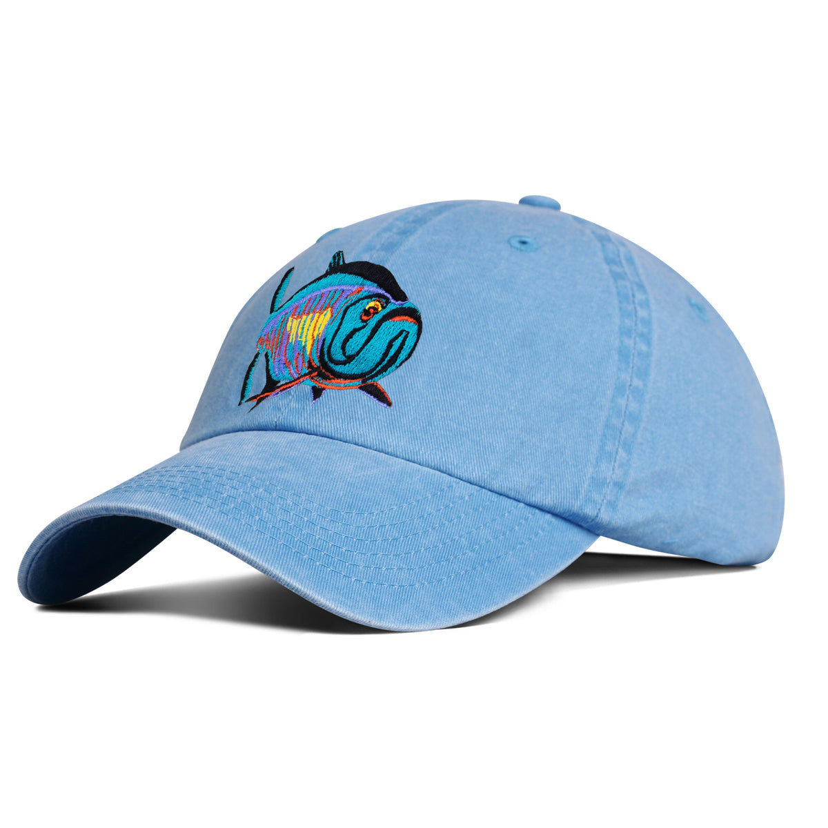 Tarpon BrightII Embroidered Hat Turquoise