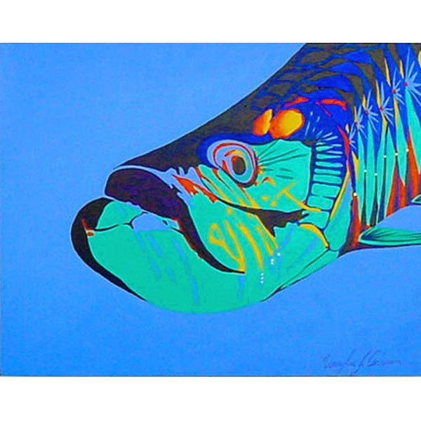 Blue Tarpon Bright Ltd Edition Giclee on Paper