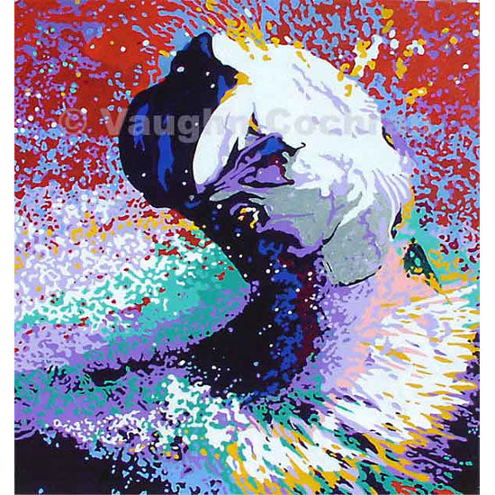 Tarpon Explosion Ltd Edition Giclee on Paper - Hand Embellished